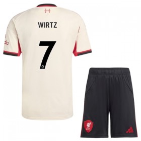 Maglia Liverpool Wirtz 7 Bambino Trasferta Divisa 2025-26